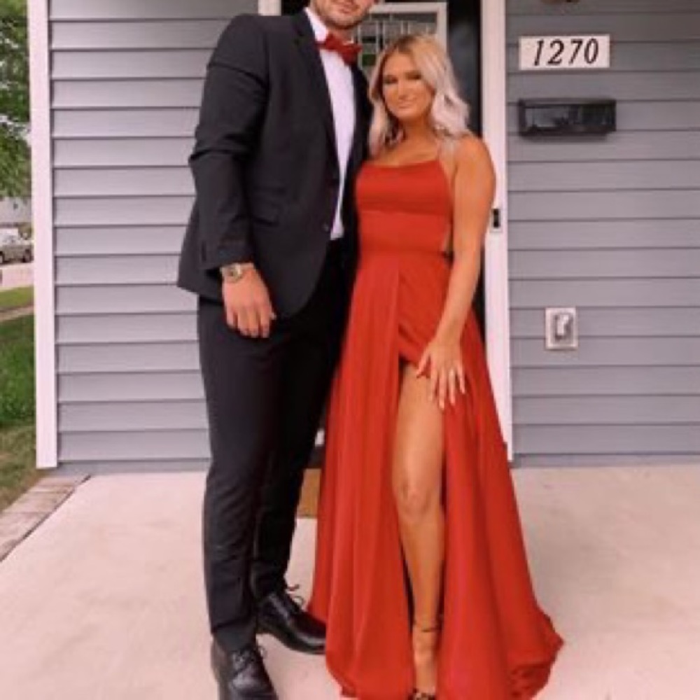 Sherri Hill red dress